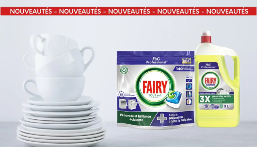 Fairy : la solution pour obtenir une vaisselle impeccable. 