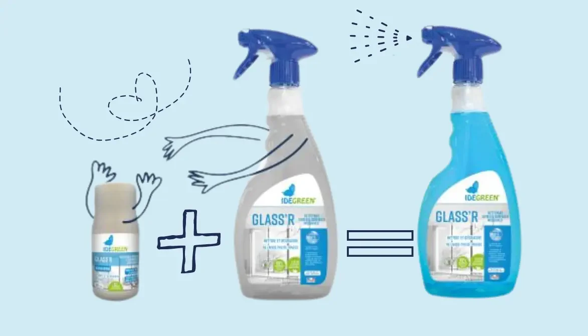 Produit d'entretien concentré, nos conseils pour un nettoyage professionnel écologique.